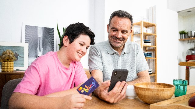 Geldkarte für Kinder Bling Card & App