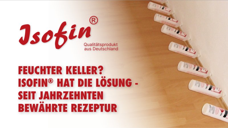 Feuchte Keller trockenlegen - bewährte Lösung