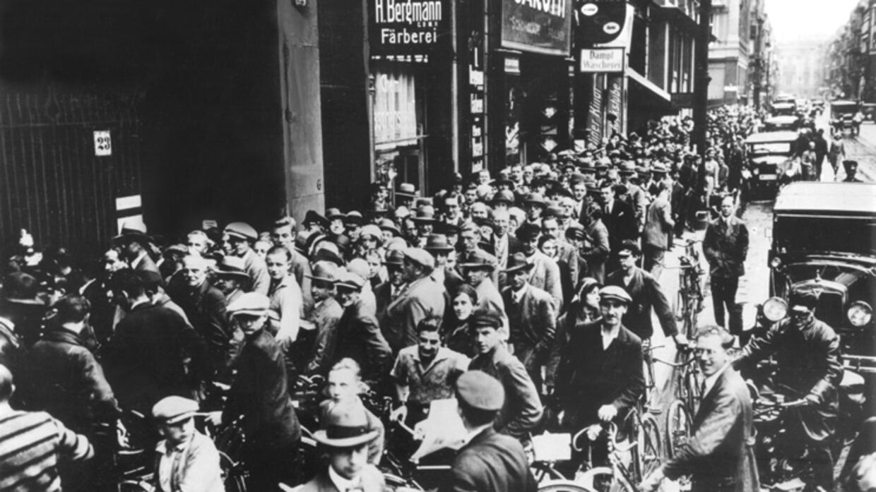 Deutsche Hyperinflation von 1923 Milliarden fürs Brot