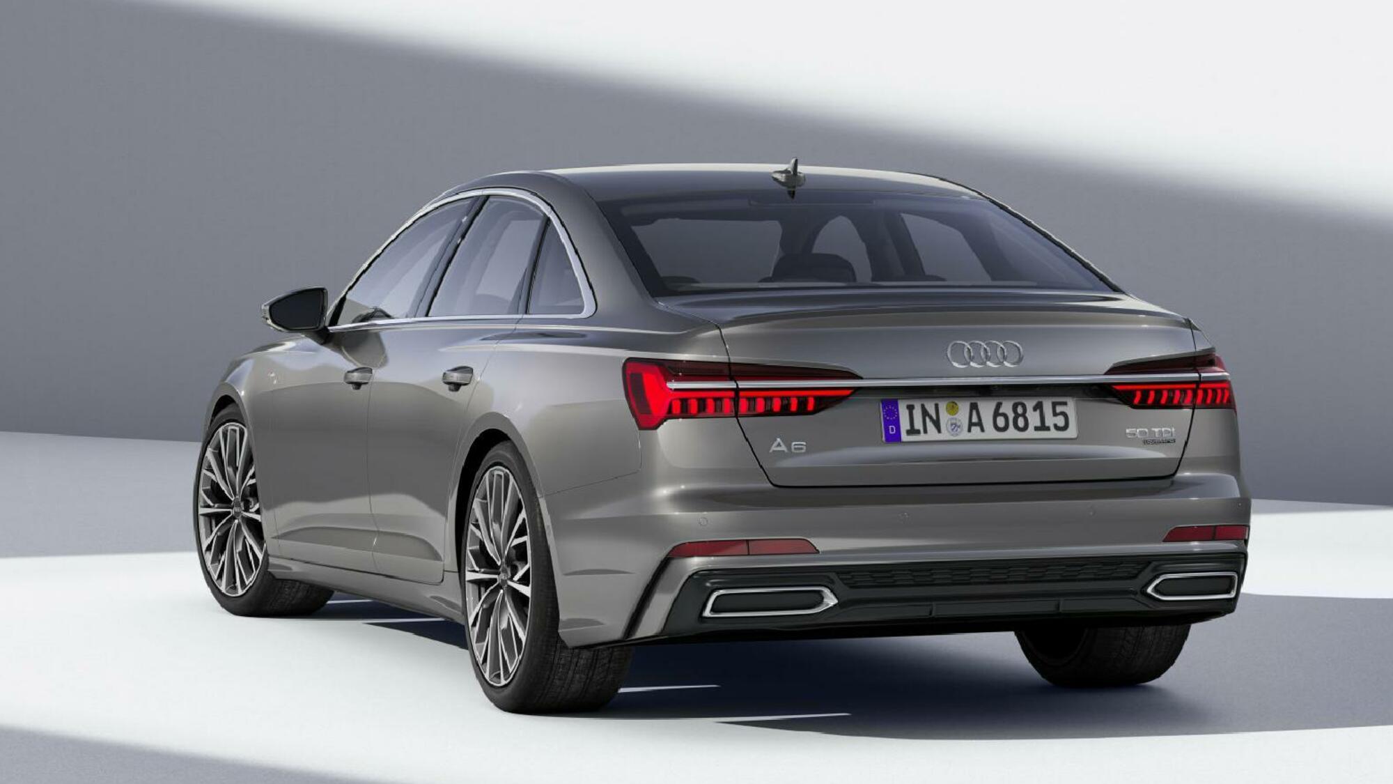 Audi A6 Mit Diesel und kühlem Design gegen EKlasse und MBW 5er