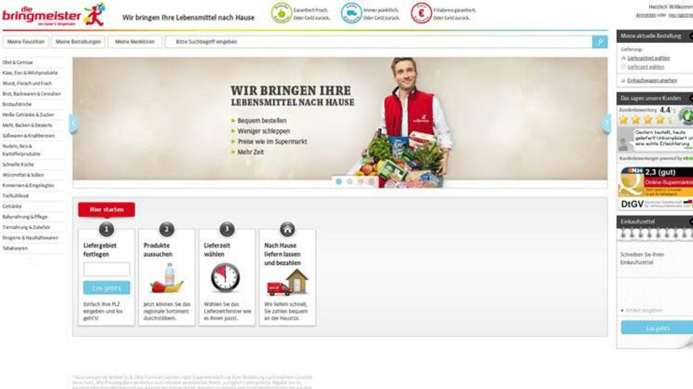 E-Commerce: Online-Lebensmittelanbieter in Deutschland