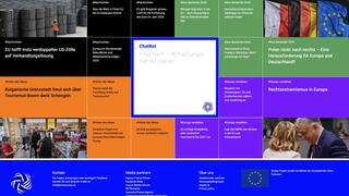 ChatEurope: ChatEurope: dpa startet gemeinsam mit anderen europäischen Medienhäusern ersten Nachrichten-Chatbot für europäische Themen