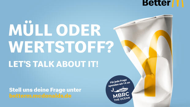 McDonalds Deutschland verbindet Dialogangebot mit besonderer Spendenaktion // Weiterer Text über ots und www.presseportal.de/nr/52942 / Die Verwendung dieses Bildes für redaktionelle Zwecke ist unter Beachtung aller mitgeteilten Nutzungsbedingungen zulässig und dann auch honorarfrei. Veröffentlichung ausschließlich mit Bildrechte-Hinweis. Quelle: McDonald's Deutschland