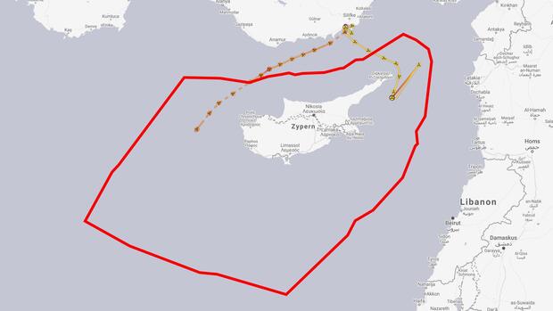 Das Bohrschiff Fatih hat vor allem im Süden Zyperns nach Öl und Gas gesucht Quelle: MarineTraffic