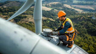 Erneuerbare Energien: Wie ein Gründer Windräder länger laufen lässt