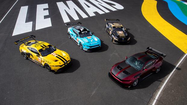 Ford Mustang GTD in Le Mans, 2024 // Weiterer Text über ots und www.presseportal.de/nr/6955 / Die Verwendung dieses Bildes für redaktionelle Zwecke ist unter Beachtung aller mitgeteilten Nutzungsbedingungen zulässig und dann auch honorarfrei. Veröffentlichung ausschließlich mit Bildrechte-Hinweis. Quelle: Ford-Werke GmbH