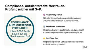 S&P Unternehmerforum GmbH: Künstliche Intelligenz in der Geldwäscheprävention: Neue Haftungsrisiken für Compliance Officer und Geschäftsführer ab 2025