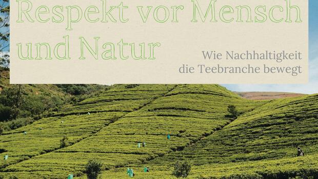 Zum Tag des Tees erschienen: die Nachhaltigkeitsbroschüre des Deutschen Tee & Kräutertee Verbands. // Weiterer Text über ots und www.presseportal.de/nr/144305 / Die Verwendung dieses Bildes für redaktionelle Zwecke ist unter Beachtung aller mitgeteilten Nutzungsbedingungen zulässig und dann auch honorarfrei. Veröffentlichung ausschließlich mit Bildrechte-Hinweis. Quelle: Deutscher Tee & Kräutertee Verband e.V./teeverband.de