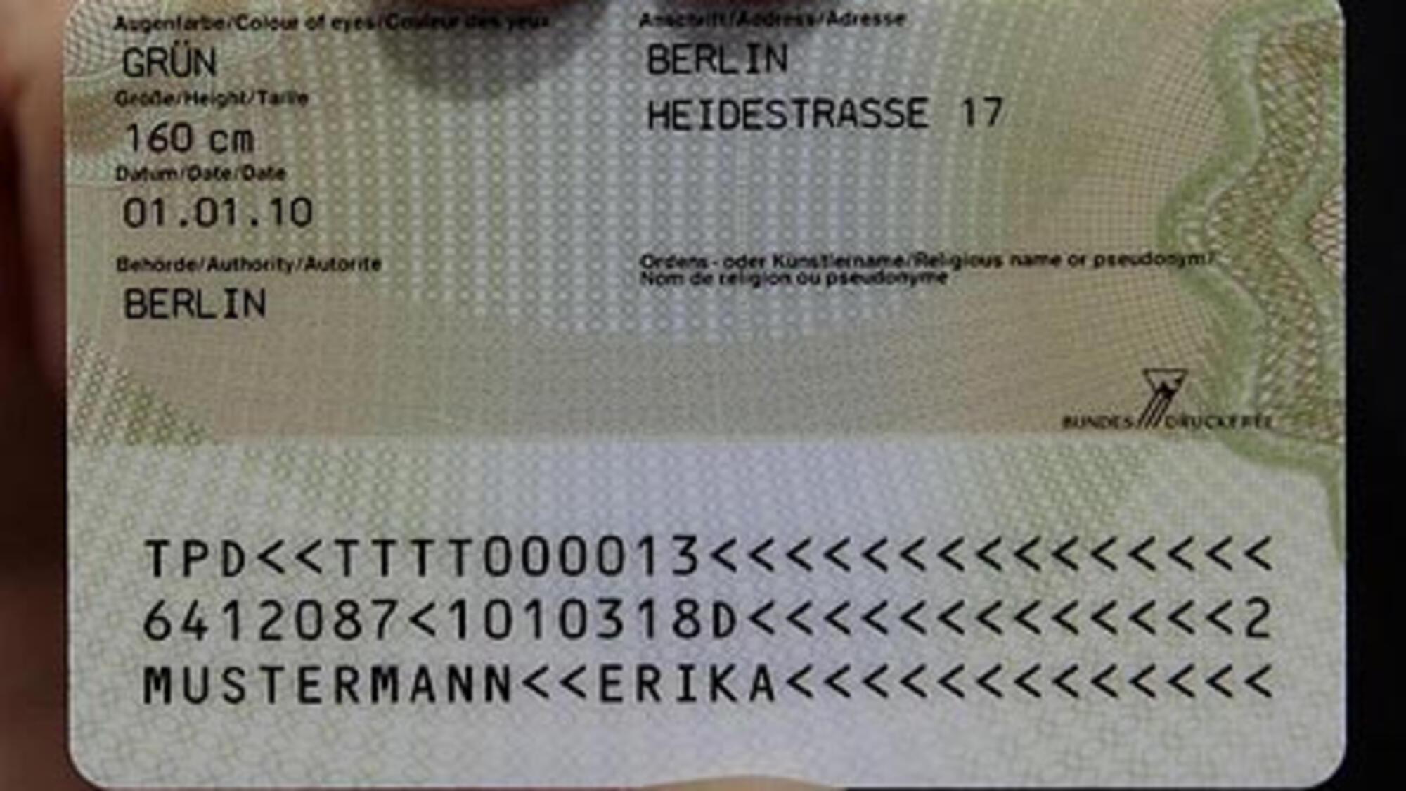 Wie Teuer Ist Ein Neuer Personalausweis Nachrichten: Der neue Personalausweis