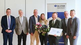 BG ETEM - Berufsgenossenschaft Energie Textil Elektro Medienerzeugnisse: Unternehmen für soziales Engagement ausgezeichnet